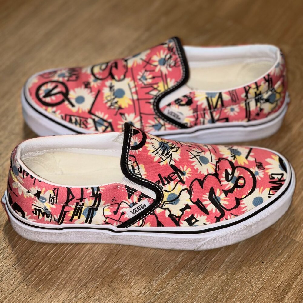 Van's Classic Slip Ons Womens 8